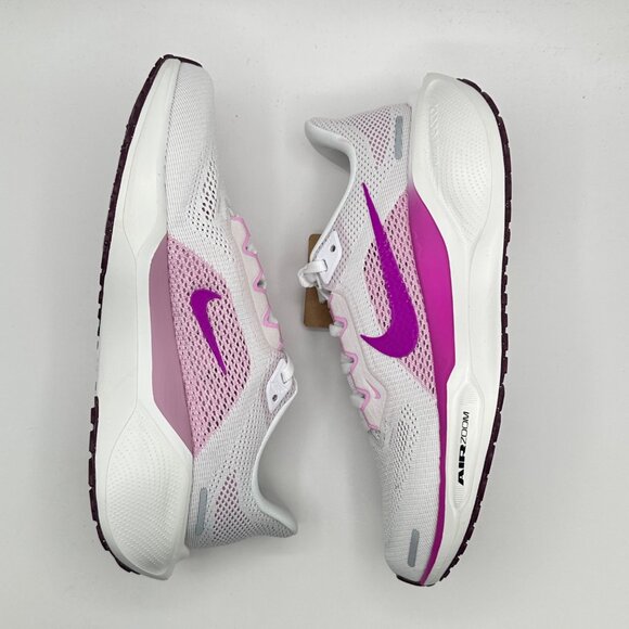 Women's Nike Air Zoom Pegasus 41 White Hyper Violet FD2723-103 Sizes 6.5 - Picture 7 of 12